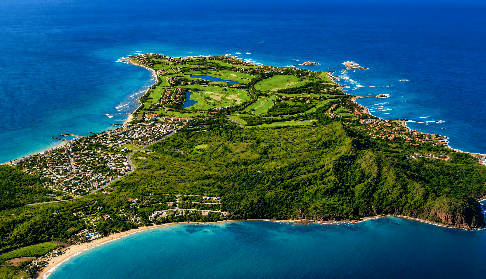 Vue de Punta Mita, Riviera Nayarit, Mexique