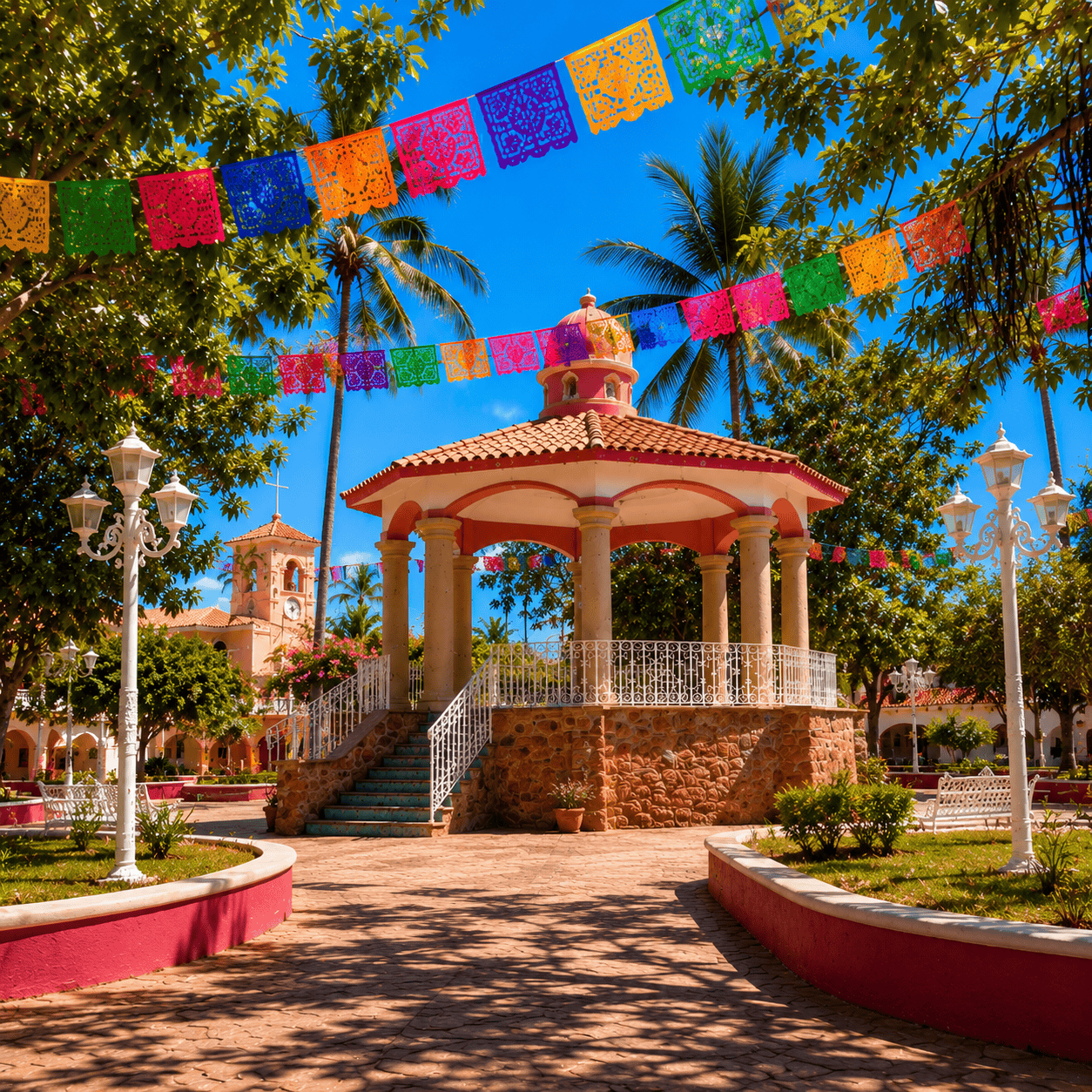 View of Jarretaderas in Banderas Bay, Nayarit.